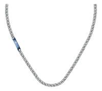 Maserati Herren Halskette, JEWELS Kollektion, aus Edelstahl, Diamanten, Blau PVD - JM221ATY02
