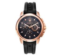 MASERATI Herren Armbanduhr Analog Quarz Silikon R8851123008
