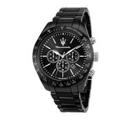 Maserati Herren-Uhren Analog Quarz One Size Schwarz 32022992