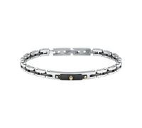Maserati Herrenarmband aus Stahl, 18 Karat Gold, Keramik, CERAMIC GOLD-Kollektion - JM424AXU06