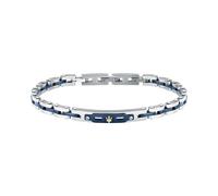Maserati Herrenarmband aus Stahl, 18 Karat Gold, Keramik, CERAMIC GOLD-Kollektion JM424AXU10