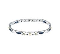 Maserati Herren-Armband JM423ATZ31 – Edelstahl, Keramik, Gelbgold-PVD – One Size
