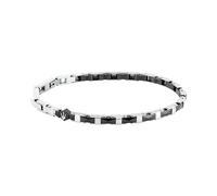MASERATI Herrenarmband aus Stahl und Keramik, CERAMIC Kollecktion, Trident