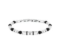 Maserati Herrenarmband aus Stahl und Steinen, Länge 21,5 cm, ICONIC-Kollektion