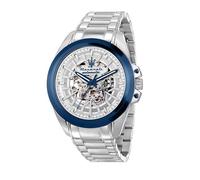 Maserati Traguardo Herrenuhr Automatik 43mm Silber