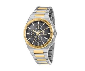 Maserati Herrenuhr, Chronograph, Analog, 41 mm, Kollektion Speed Slim, zweifarbig - R8873653002, metallic, One size, Armband