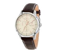 Maserati Herrenuhr, Chronograph, Analog, 42 mm, Lederarmband, SORPASSO-Kollektion - R8871624010