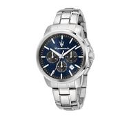 Maserati Successo Herrenuhr Chronograph 42mm Silber