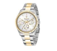 Maserati Herrenuhr, Competizione Kollektion, aus Edelstahl, Gelbgold PVD, mit Edelstahl-Armband - R8853100021