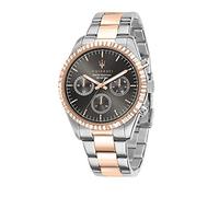 Maserati Herrenuhr, Competizione Kollektion, aus Edelstahl, Rosegold PVD, mit Edelstahl-Armband - R8853100020