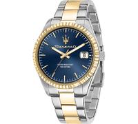 Maserati Herrenuhr Edelstahl bicolor Herren