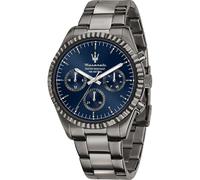 Maserati Herrenuhr, Competizione Kollektion, aus Edelstahl, Grau PVD, mit Edelstahl-Armband - R8853100019