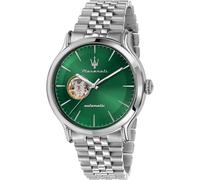Maserati Herrenuhr Edelstahl grün Herren