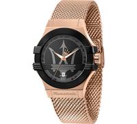 Maserati Herrenuhr Edelstahl roségold Herren