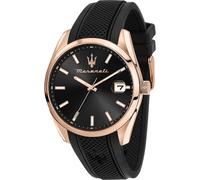 Maserati Herrenuhr Edelstahl schwarz Herren