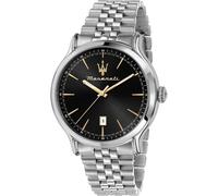 Maserati Herrenuhr Edelstahl schwarz Herren