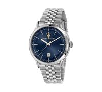 Maserati Uhren R8853118021 Herren-Armbanduhr Epoca Stahl/Blau