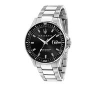 Maserati Herrenuhr, Sfida Kollektion, aus Edelstahl, mit Edelstahl-Armband - R8853140002