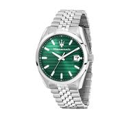 Maserati Herrenuhr, Uhrzeit, Datum, Analog, 43 mm, ATTRAZIONE Kollektion, Horizontale Streifen