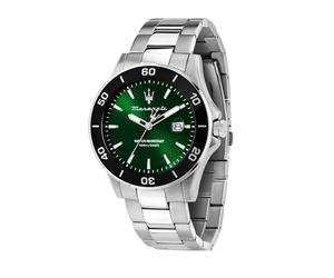Maserati Herrenuhr, Uhrzeit, Datum, Analog, Stahlarmband, Competizione Kollektion - R8853100038