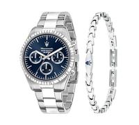 Maserati Herrenuhr, Uhrzeit, Tag, Analog, 43 mm, Kollektion COMPETIZIONE, Sonderpaket - R8853100047