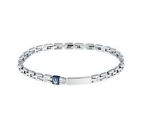 Maserati Armband Iconic JM324AVD56 – rostfreier Stahl 18+3,5 cm Einheitsgröße Blau