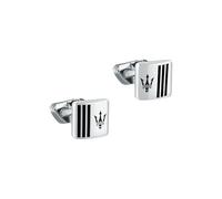 Maserati Iconic Herren Knöpfe aus Stahl, Schmelz - JM422AVD10