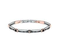 Maserati Herren-Armband JM223ATZ19 Edelstahl Keramik Schwarz 21 cm