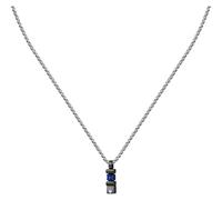 Maserati Kette Edelstahl blau, silber Herren