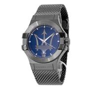 Maserati Men's R8853108005 Potenza Blue Dial Watch blue
