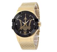 Maserati Men's R8853108006 Potenza Black Dial Watch black
