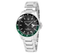 Maserati Men's R8853140005 SFIDA GMT Black Dial Watch