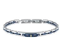 Maserati Herrenarmband aus Stahl, 18 Karat Gold, Keramik, CERAMIC GOLD-Kollektion JM424AXU10