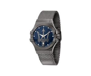 Maserati Potenza - Anthrazit / 40 mm / Blau