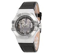Maserati POTENZA Automatische mechanische Herrenuhr aus Stahl, Leder - R8821108038