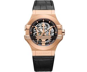 Maserati Potenza R8821108002 Automatik Skeleton 42 mm Herren Uhr Einheitsgröße