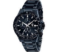 Maserati Sfida Chronograph Herrenuhr mit blauem Zifferblatt - Modell R8873640023 Einheitsgröße