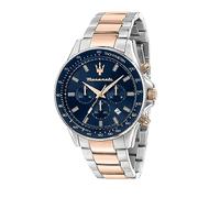 Maserati R8873640022 Herrenuhr Chronograph Sfida Bicolor/Blau
