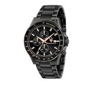 Maserati Uhren R8873640011 Herrenuhr Chronograph Sfida Schwarz