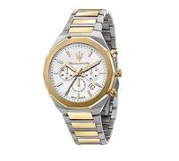 Maserati Herrenuhr Stile R8873642009 – Chronograph, Quarzwerk, 45 mm, Edelstahl