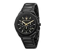 MASERATI - STILE - car black dial br black / 45 MM