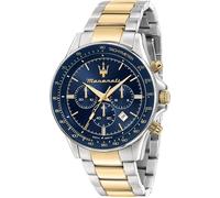 Maserati Traguardo Limited Edition Herren Chronograph Blau Edelstahl 45mm