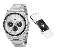 Maserati Velocità Chronograph Herrenuhr Geldklammer-Set Limited Edition R8873652009