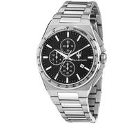 Maserati VELOCITÀ SLIM SS BR R8873653004 - Herren - 41 mm - Quarz - Mineralglas