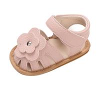 MASOCIO Baby Sandalen Mädchen Baby Schuhe Sommer Babyschuhe Sommerschuhe 8 9 10 Kleinkind Lauflern Lauflernsandalen Shoes 1 Jahr Größe 19 Sandals ab 6-12 Monate Rosa