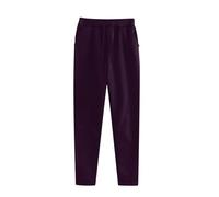 Masrin Jogginghose Damen Baggy Gerade Hosen mit DREI Taschen, Einfarbig Sporthose Freizeithose Lauf Fitness Sweathose