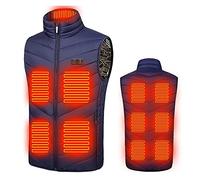 Masrin Steppweste Herren Leicht Warm Winter Westen Ärmellos Casual Daunenweste Locker Große Größe Übergangsweste Mode Trend Sportweste Bequeme Luftig Outdoorweste