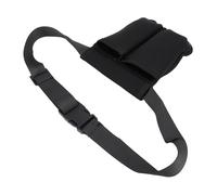 Massageflaschen-Hüfttasche, Verstellbarer Gürtel, Zur Aufbewahrung von 2 Flaschen Öl, Leicht Zugängliche Öle, Neopren-Material, für Massagetherapeuten, Schwarz