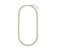 Massi Morino Halskette Herren in Gold 18K I Verstellbare Goldkette ohne Anhänger aus wasserfestem 316L Edelstahl - Valentinstag-Geschenk für Ihn