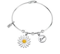 Massives Armband mit Love LPS05ASD20-Anhängern